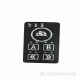 Botões de plástico 3m Buttons Silicone Rubber Keypad